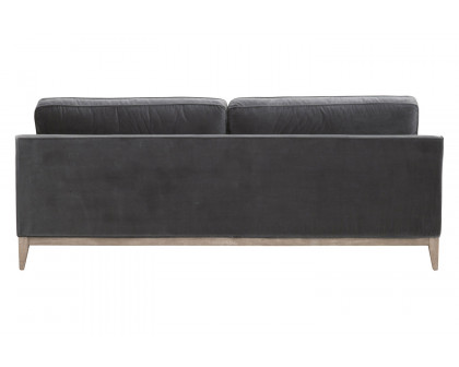 Essentials Parker 86" Post Modern Sofa - Dark Dove Velvet