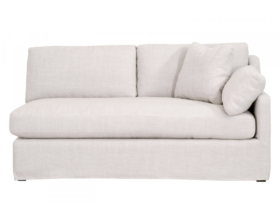 Essentials - Lena Modular Slipcover 2-Seat Left Slope Arm Sofa