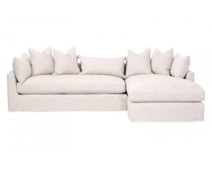 Essentials - Haven 110" Lounge Slipcover LF Sectional