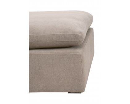 Essentials™ Sky Modular Ottoman - Performance Latte Micro Boucle, Espresso