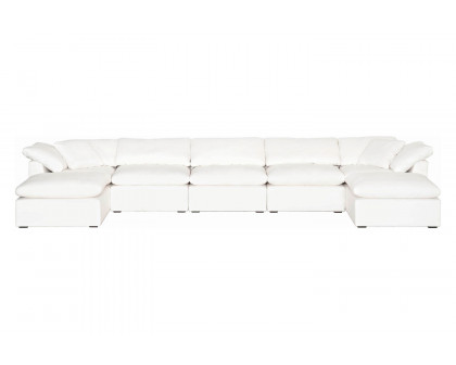 Essentials Sky Modular Ottoman - Peyton Pearl