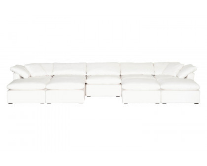 Essentials Sky Modular Ottoman - Peyton Pearl