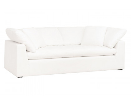 Essentials Sky 96" Sofa - LiveSmart Peyton Pearl Espresso