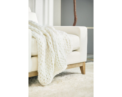 Essentials - Vienna Track Arm Sofa Chair in LiveSmart Peyton Pearl Natural Gray