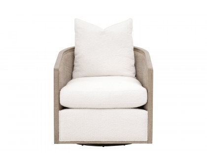 Essentials - McGuire Swivel Club Chair