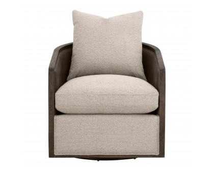 Essentials - McGuire Swivel Club Chair