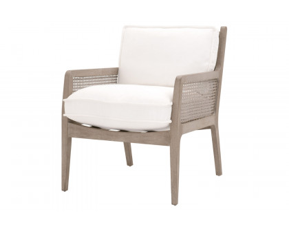 Essentials Leone Club Chair - LiveSmart Peyton Pearl Natural Gray