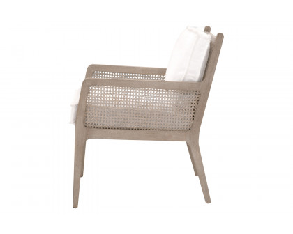 Essentials Leone Club Chair - LiveSmart Peyton Pearl Natural Gray