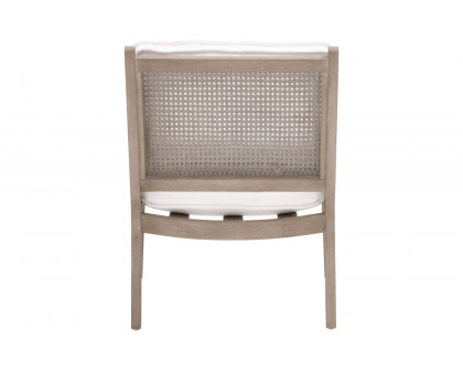 Essentials Leone Club Chair - LiveSmart Peyton Pearl Natural Gray