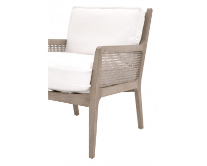 Essentials Leone Club Chair - LiveSmart Peyton Pearl Natural Gray