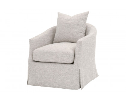 Essentials - Faye Slipcover Swivel Club Chair