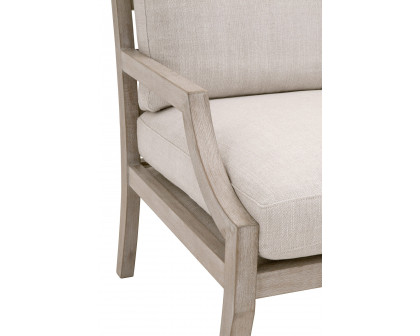 Essentials Stratton Club Chair - Bisque Natural Gray