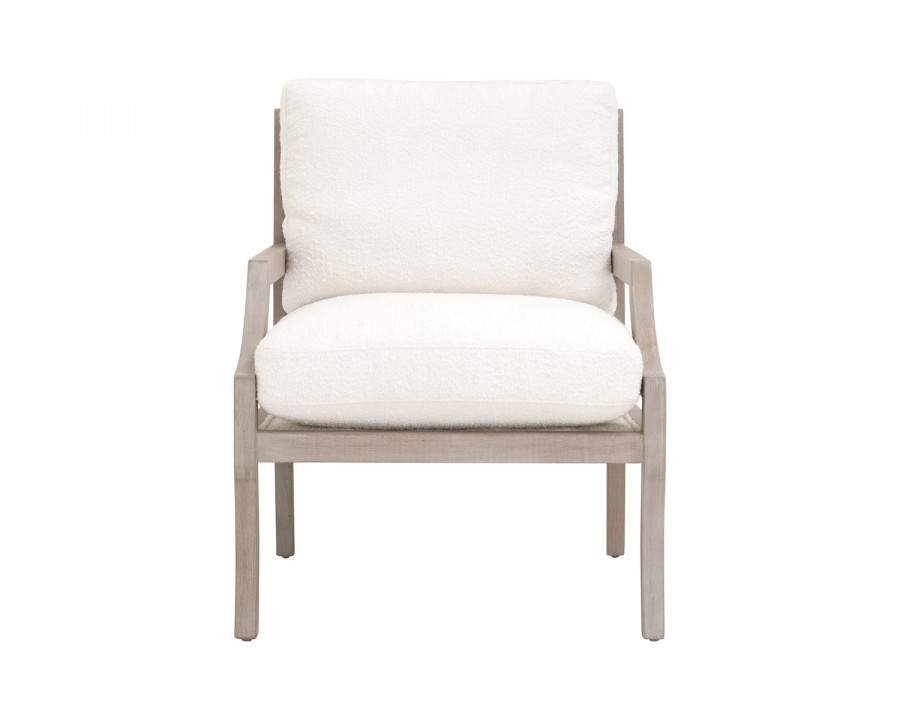 Essentials Stratton Club Chair - Boucle Snow Natural Gray