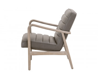 Essentials - Tahoe Club Chair in Ore Gray Synthetic Natural Gray