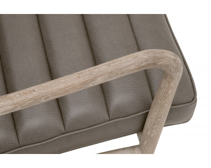 Essentials - Tahoe Club Chair in Ore Gray Synthetic Natural Gray