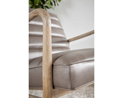 Essentials - Tahoe Club Chair in Ore Gray Synthetic Natural Gray