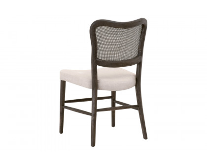 Essentials Cela Dining Chair, Set of 2 - Matte Brown