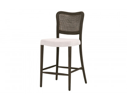 Essentials Cela Counter Stool - Matte Brown