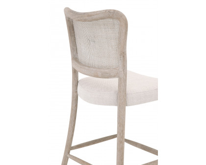 Essentials Cela Counter Stool - Natural Gray