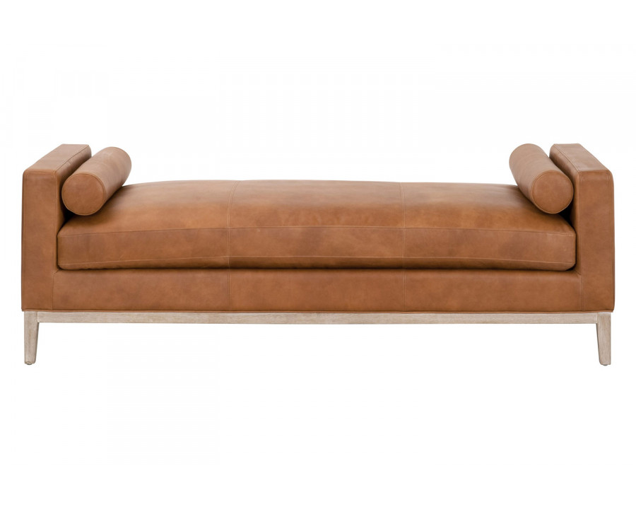 Essentials Keaton Daybed - Whiskey Brown