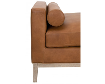 Essentials Keaton Daybed - Whiskey Brown