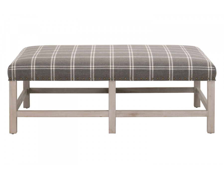 Essentials Blakely Upholstered Coffee Table - Walden Smoke Natural Gray