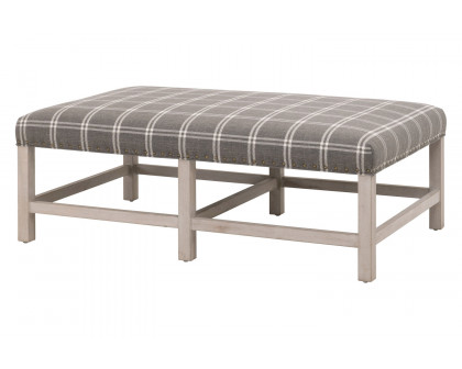 Essentials Blakely Upholstered Coffee Table - Walden Smoke Natural Gray