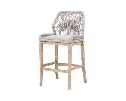 Essentials - Woven Loom Outdoor Barstool