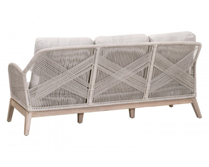 Essentials Woven Loom Outdoor 79" Sofa - Taupe