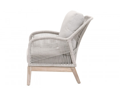 Essentials Woven Loom Outdoor Club Chair - Taupe