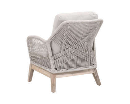 Essentials Woven Loom Outdoor Club Chair - Taupe