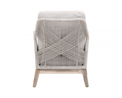 Essentials Woven Loom Outdoor Club Chair - Taupe