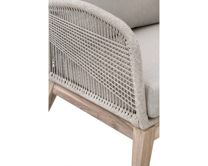 Essentials Woven Loom Outdoor Club Chair - Taupe