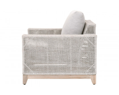 Essentials - Woven Tropez Outdoor Sofa Chair in Taupe