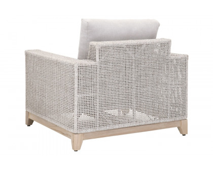 Essentials - Woven Tropez Outdoor Sofa Chair in Taupe