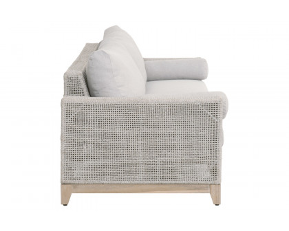 Essentials - Woven Tropez Outdoor 90" Sofa in Taupe