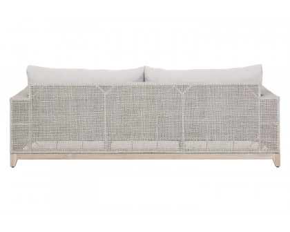 Essentials - Woven Tropez Outdoor 90" Sofa in Taupe