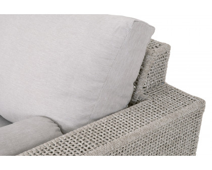 Essentials - Woven Tropez Outdoor 90" Sofa in Taupe