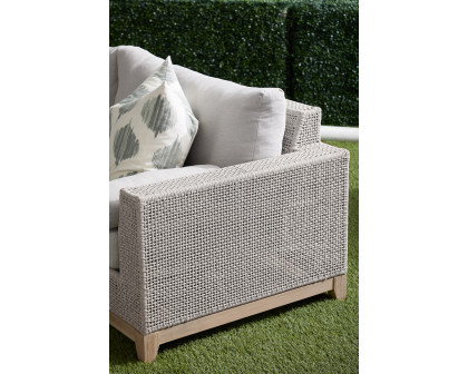 Essentials - Woven Tropez Outdoor 90" Sofa in Taupe