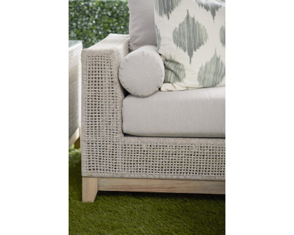 Essentials - Woven Tropez Outdoor 90" Sofa in Taupe