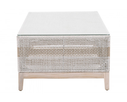 Essentials™ Woven Tapestry Outdoor Coffee Table - Taupe