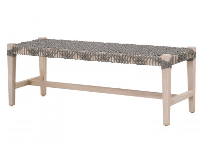 Essentials - Woven Costa Outdoor Bench