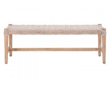 Essentials - Woven Costa Outdoor Bench