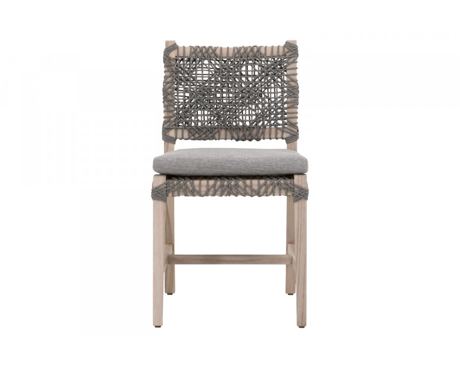 Essentials - Woven Costa Outdoor Dining Chair, Set of 2