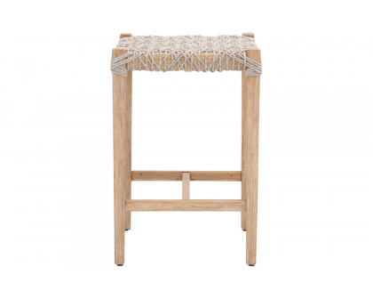 Essentials - Woven Costa Outdoor Backless Counter Stool