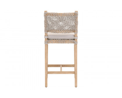 Essentials Woven Costa Counter Stool - Taupe