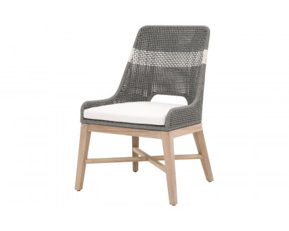 Essentials - Woven Tapestry Outdoor Dining Chair, Set of 2