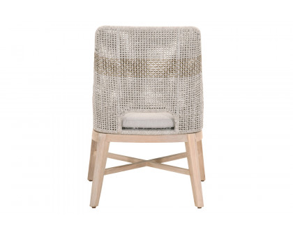 Essentials Woven Tapestry Outdoor Dining Chair, Set of 2 - Taupe