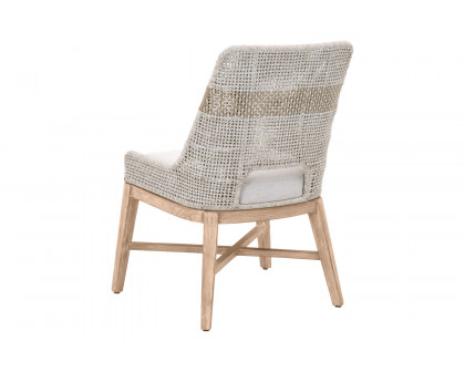 Essentials Woven Tapestry Dining Chair, Set of 2 - Taupe