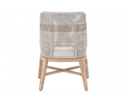 Essentials Woven Tapestry Dining Chair, Set of 2 - Taupe